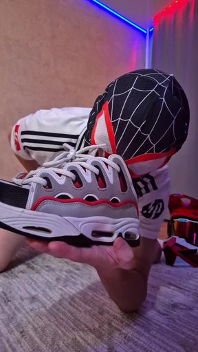 The Young Spider-man Cum All Over Osiris Sneakers
