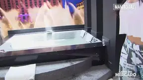 Naughty Colombian step sisters picked up for dirty sex