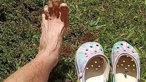 Suck my toes lick me rub me come to WATCH me and my FEET for you Sexy Boudicca