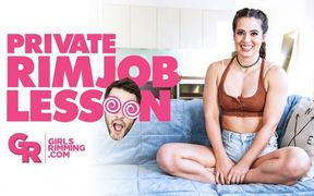 Girls Rimming - Abbie Maley Is a Wild Oral Freak