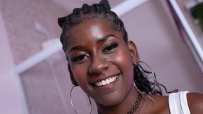 jenny pretinha - a 20yo dark-skinned beauty with perfect breasts pays for a trip with rough anal sex for a guy with a huge cock (wet version) at018