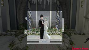el matrimonio de bulma episodio 2 hermosa esposa recien casada en su boda le toman fotos eroticas al frente de su marido cornudo follada por el viejo netorare hentai