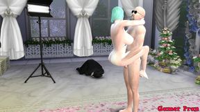 el matrimonio de bulma episodio 2 hermosa esposa recien casada en su boda le toman fotos eroticas al frente de su marido cornudo follada por el viejo netorare hentai