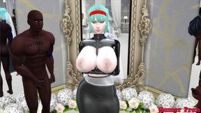 el matrimonio de bulma episodio 2 hermosa esposa recien casada en su boda le toman fotos eroticas al frente de su marido cornudo follada por el viejo netorare hentai