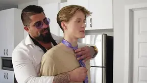Stepdad Yields to Horny Stepsons Urgent Plea – Forbidden Threesome Heat – 18+