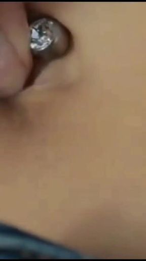 Navel Play With Q Tip Montage   Clip 2