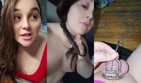Raventhefreak caught cumming on cute tgirl feet joi