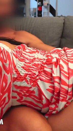 Sexy Latina Has a Waterfall Between Her Legs After Anal