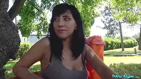 Grinds Big Cock With Shaved Pussy Outdoors - Thomas Hyka, Daria Zemskaya And Choky Ice