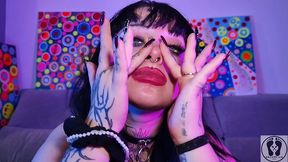 nose fetish deedeelove gothic beauty girl