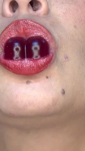 Swallowing Jelly in the Shape of Penises