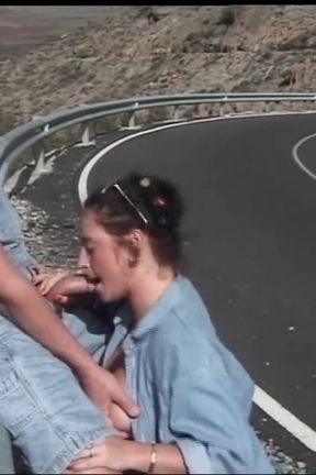 Two Horny Whore Was Looking a Big Hard Cock to Suck