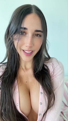 ASMR tease with Izzy - Cute tit play