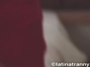 Nikki Montero red dress selfie on the mirror and Big erection