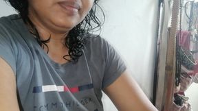 Neibor milf - dresses up to return home before husband's arrival