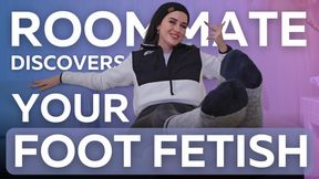 Vanilla Roommate Discovers Your Foot Fetish | POV Foot Worship Humiliation | Sophia Truee