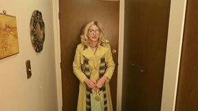 Shy Coworker's Accidental Exposure at Office Party