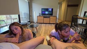 cuarteto con mi novio y su papa, la experiencia estuvo riquisima