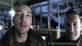 Two Guys Take Turns Pleasing Hairy Pussy&#x270C;