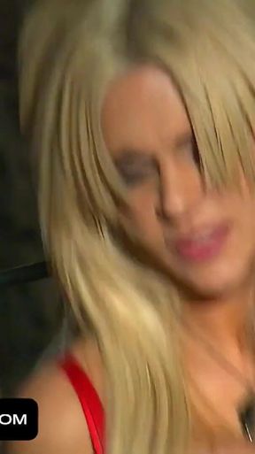 Naughty Encounter with Carmel Moore in an Underground
