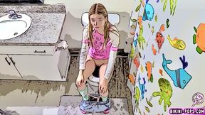 "KATIE PEEING" BIKINI POPS COMIXXX EDITION