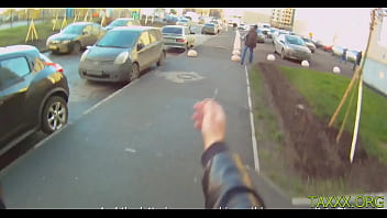 Love stick riding session by lewd Elisaveta Gulobeva