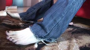 Fresh girl a slut with a lot of hair on her pussy gets her