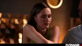 Transexual Tempts Cocks; Bisexual Join-in Gets Double Penetrated by Shemale Magic