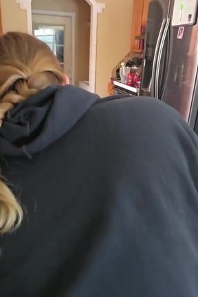 A Quick Clip of Us Fooling Around in the Kitchen