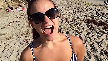 Horny teen 18 year old gets fucked in a porn vid tryout