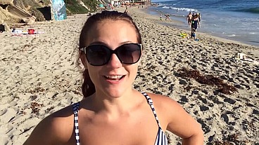 Horny teen 18 year old gets fucked in a porn vid tryout