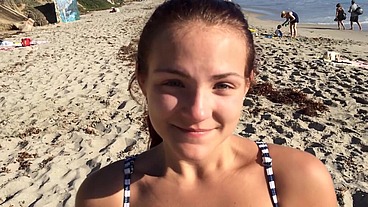 Horny teen 18 year old gets fucked in a porn vid tryout