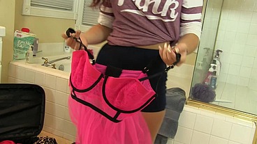Horny teen 18 year old gets fucked in a porn vid tryout
