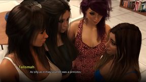 Blonde Teen Meets Busty Princess In Erotic 3D Hentai Adventure