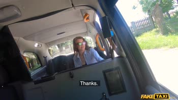 Eden Ivy's Sizzling Fake Taxi Scene: Tattooed Babe Serves a Creampie
