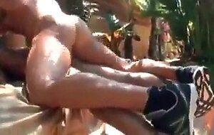 Muscle Hunks Outdoor Fuck Session