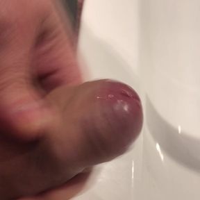 Cum in the sink