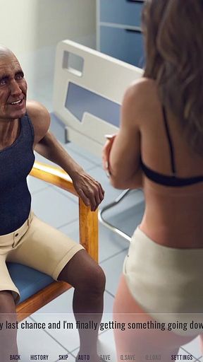 Awam 2 Sofia Real Fuck Edtion - Naughty Nurse Pt2 - Her Slutty Ways Milking 80yo Gibbs' Old Cock Dry