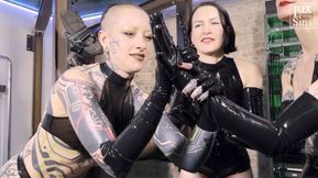 Latex Triple ✊✊ Part 1 with Mistress Ae, Mixstress Vida & Miss Flora