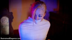 Policewoman Lucy Lauren Mummified by the Curse (VID0898, 1080p MP4)