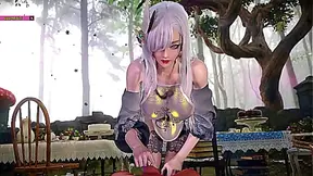 Curvy Mistress Dominates Her Young 18+ Submissive in Steamy 3D Encounter