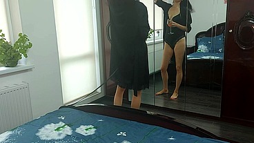 juicy pussy of horny milf