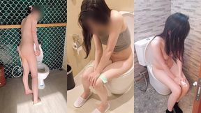 pissing scene(japanese slender girl)