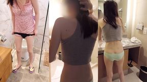 pissing scene(japanese slender girl)