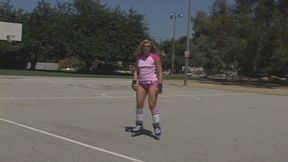 Rollerblading Kelly Becomes My Girlfriend For The Day And Sucks Me Off! (1st half wmv)