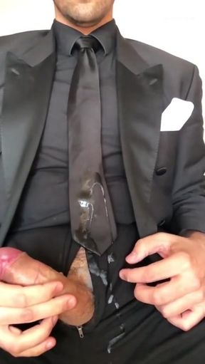 Here Cums the Man in Black