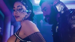 Spaceship girl getting her pussy fucked real hard
