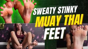 Sweaty Stinky Muay Thai Feet (4k)