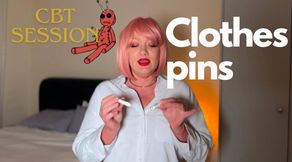 Pinned and Controlled: CBT with Clothespins