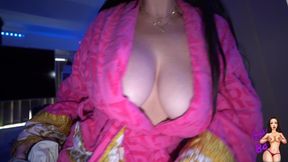 Mommy jerks step-sons little dick for the first time